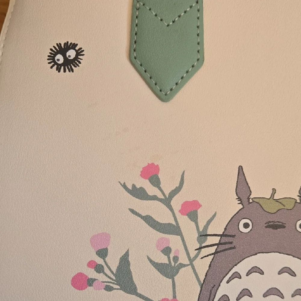 Studio Ghibli My Neighbor Totoro Sage Green Satchel Bag - Picture 2 of 8